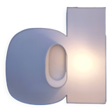 Letter lamp "D" plexiglass 80s