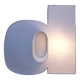 Letter lamp "D" plexiglass 80s