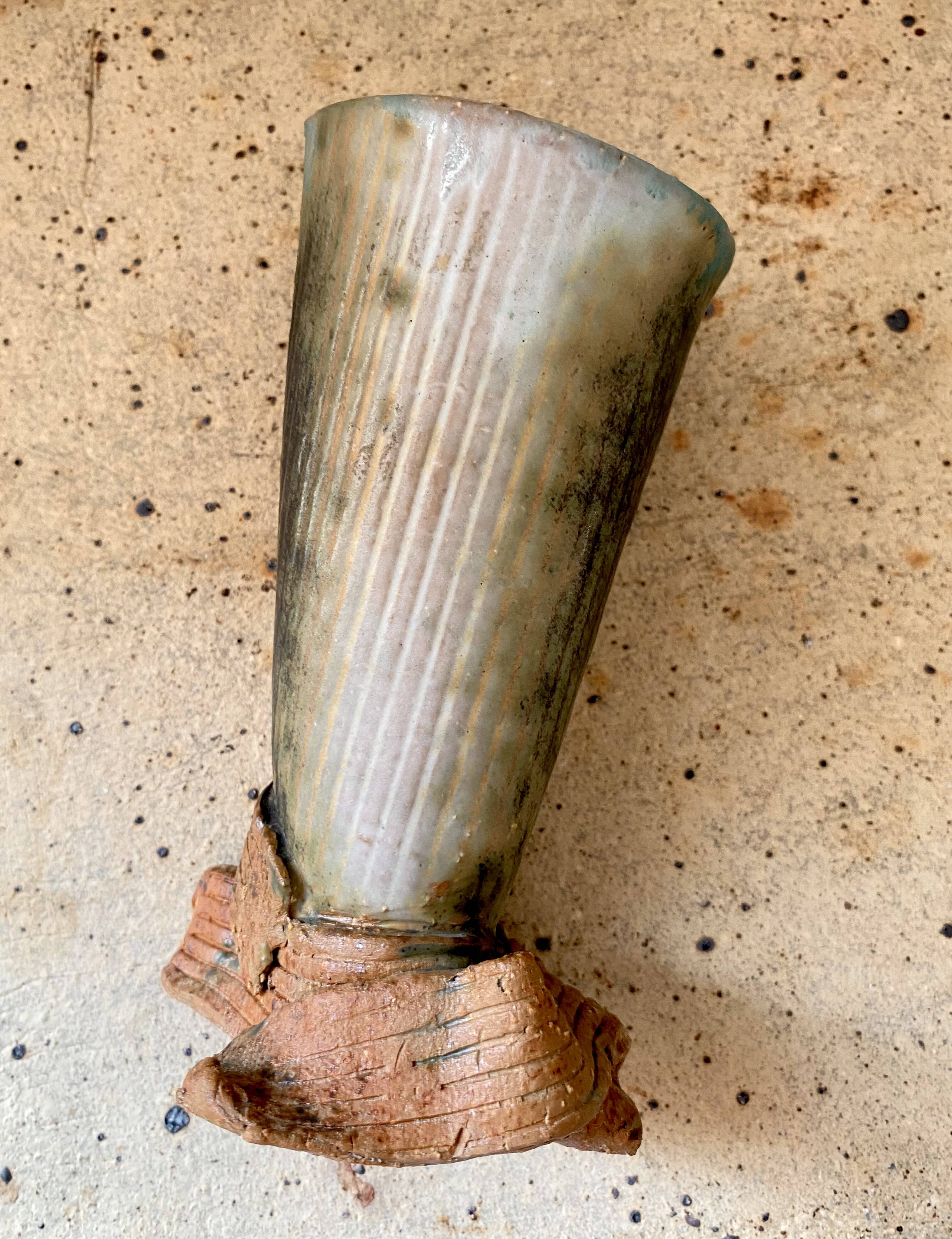 Wabi-sabi vase from the 1970s