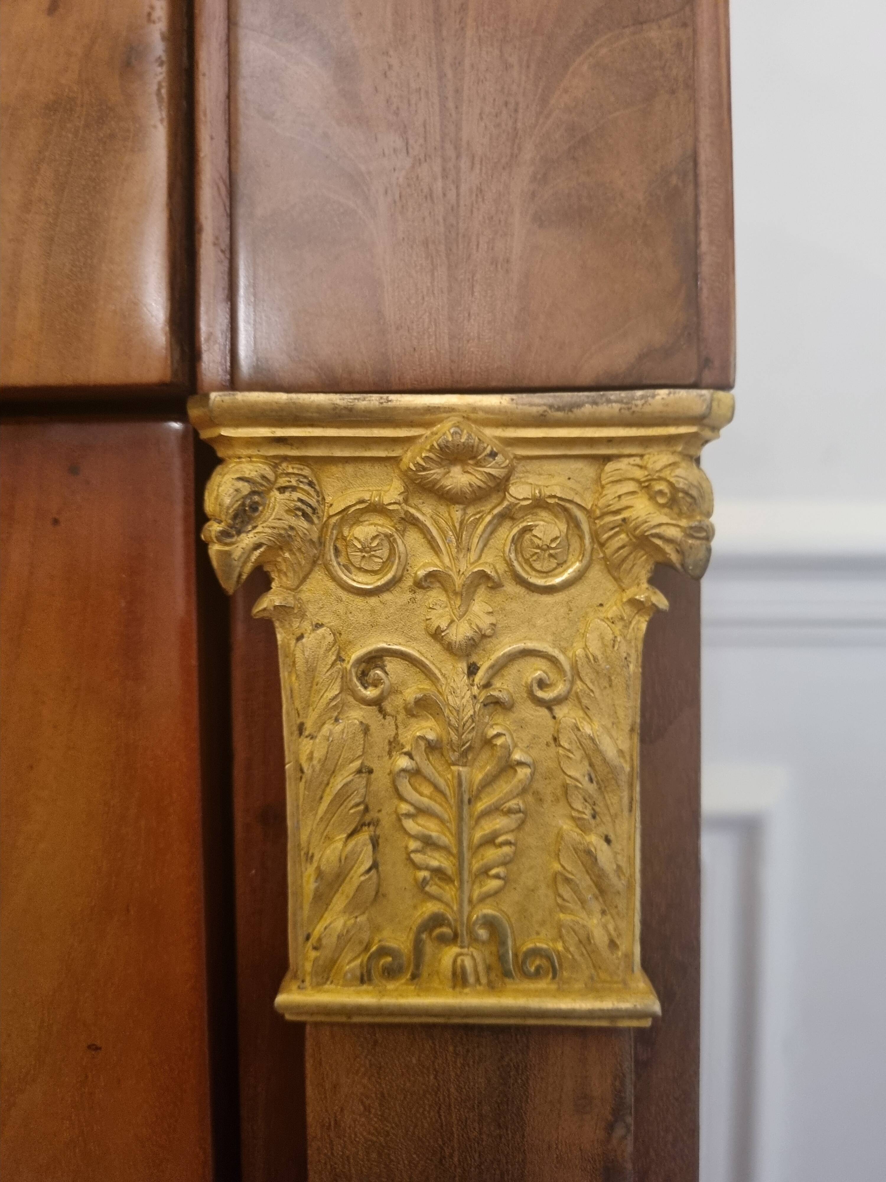 Antique wooden secretary