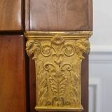 Antique wooden secretary