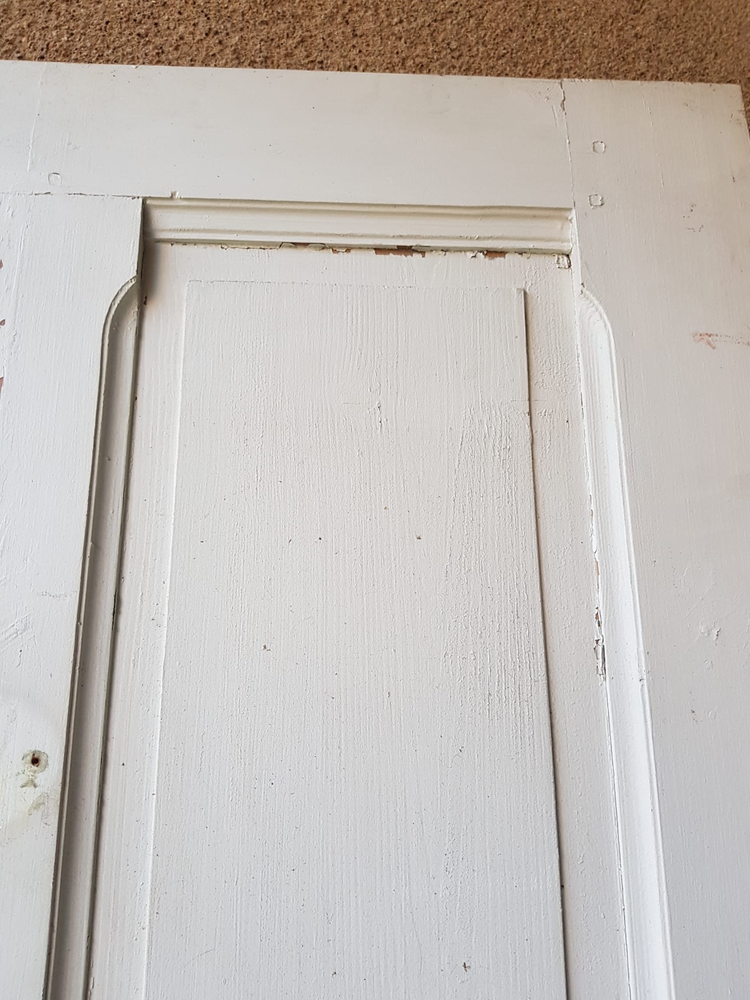 Old wooden door