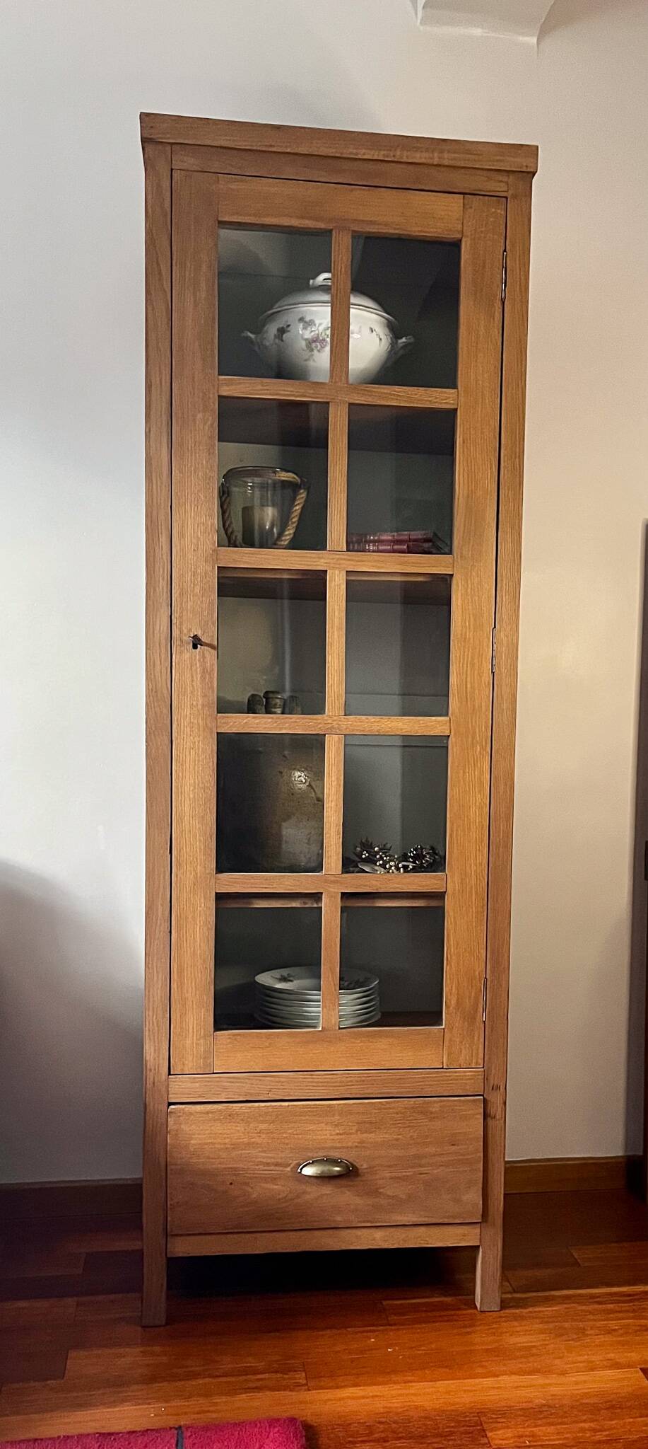 Antique Parisian Glass Cabinet Art Deco Display Cabinet Francis Jourdain