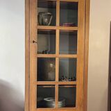 Antique Parisian Glass Cabinet Art Deco Display Cabinet Francis Jourdain