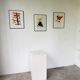 Set de 3 cadres avec lithographies Casimir Malevic
