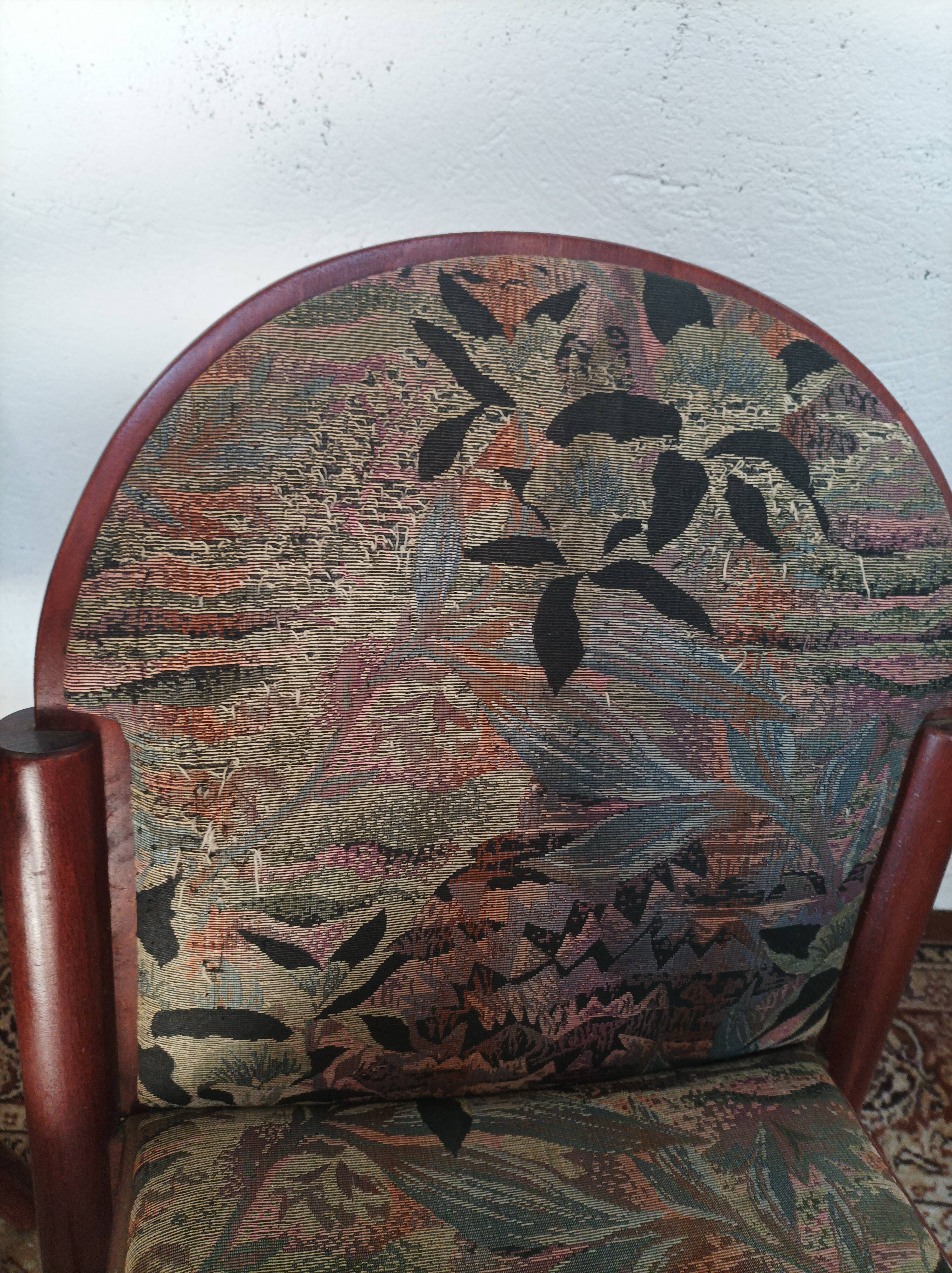 Suite de 4 chaises vintage 1960 Baumann
