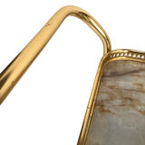 Brass Regency style serving table