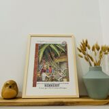 Illustration Hennessy, Cognac de 1930, 30x40cm