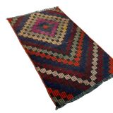 Vintage turkish kilim rug, 95 x 57 cm