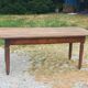 Oak farmhouse table 190cm 6 drawers