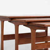 Tables gigognes en teck par Kai Kristiansen pour Vildbjerg