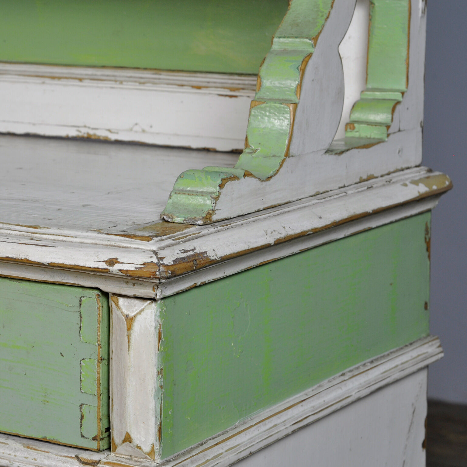 Solid pine kitchen cupboard, 1920's