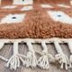 Authentic traditional handmade Berber rug 2/3 m