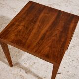 Table basse en palissandre par Severin Hansen pour Haslev Møbelfabrik