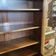 2-door cherry wood bookcase