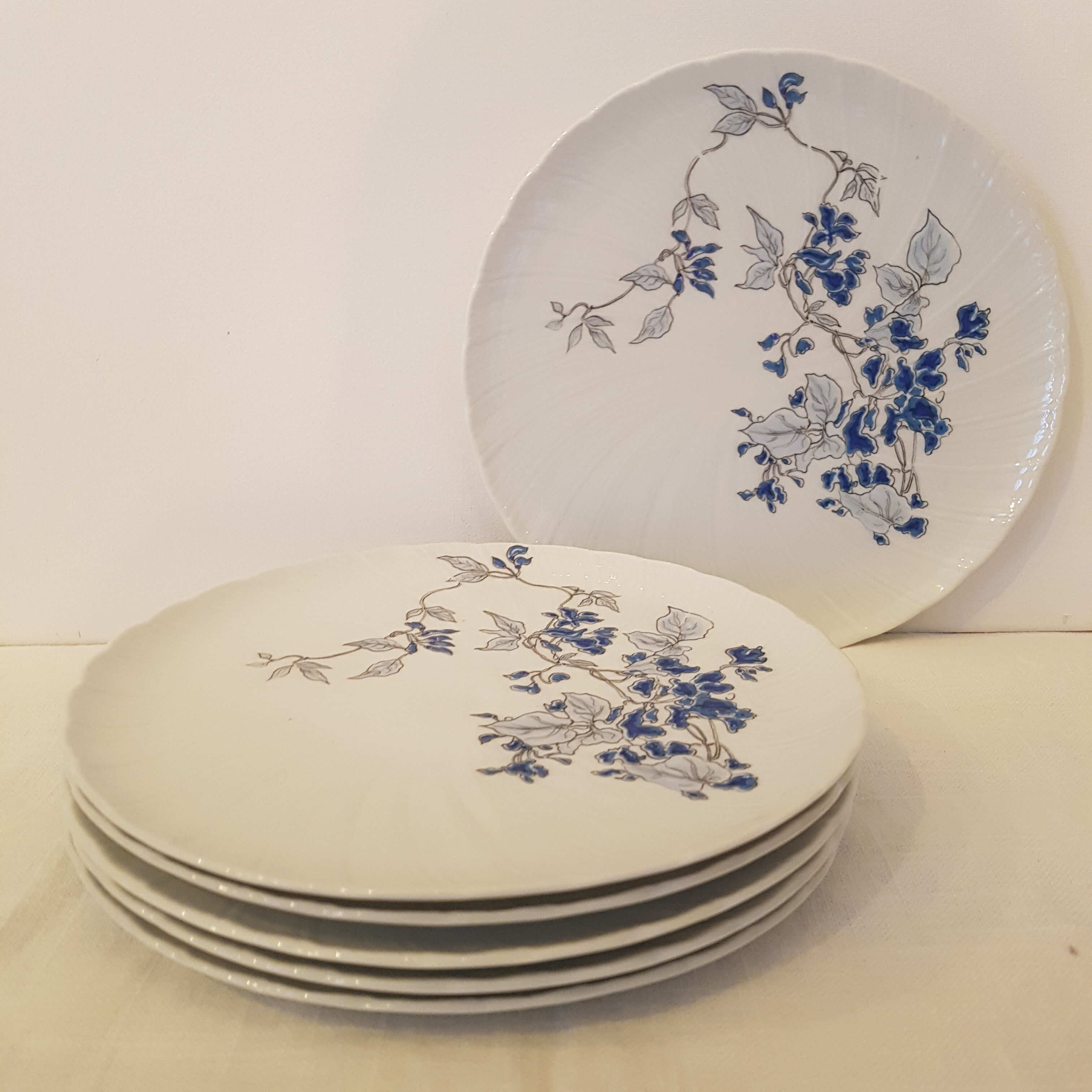 Limoges porcelain dessert plates