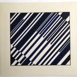 Günter FRUHTRUNK Untitled, 1960. Original screenprint signed in pencil