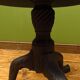 Antique black painted tiered stand