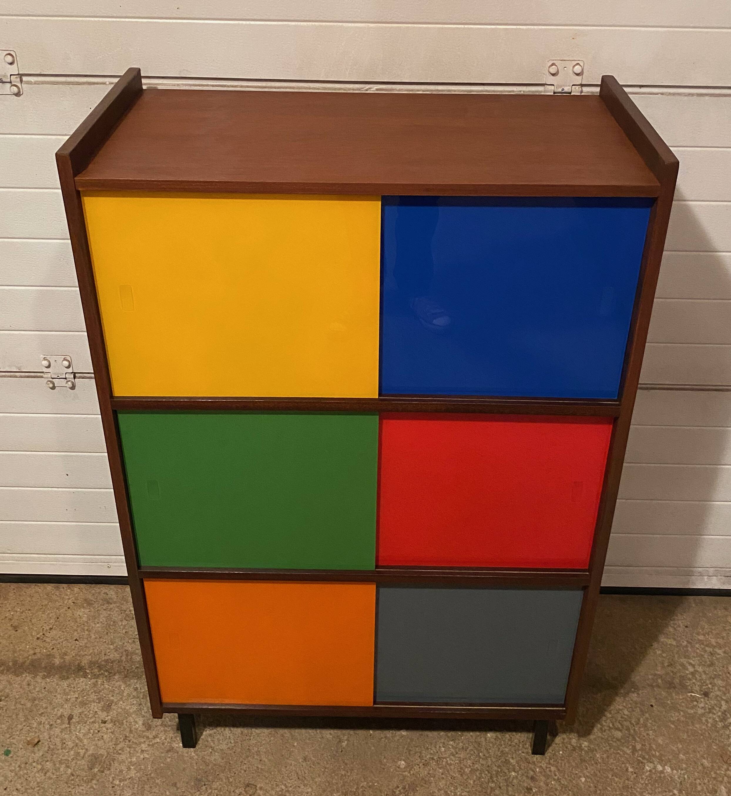 Bibliothèque/vitrine vintage