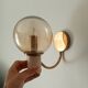 Pair of vintage Maison Delmas wall lights from the 70s
