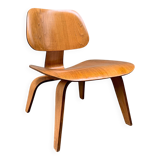 LCW Lounge Chair in ash wood, designed by Eames for Evans/Herman Miller, 1950s