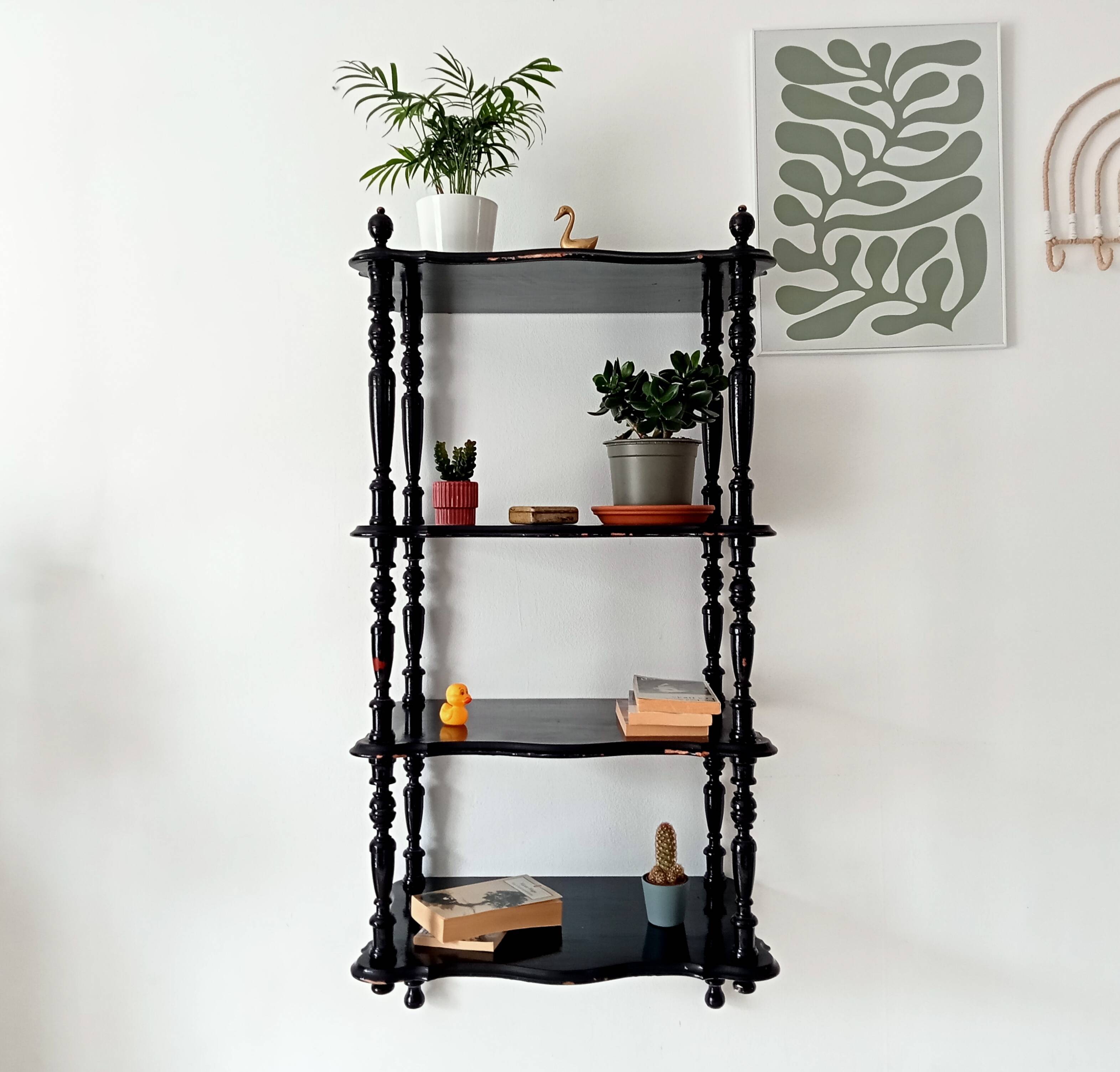 Antique Napoleon III wall shelf