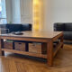 Teak coffee table