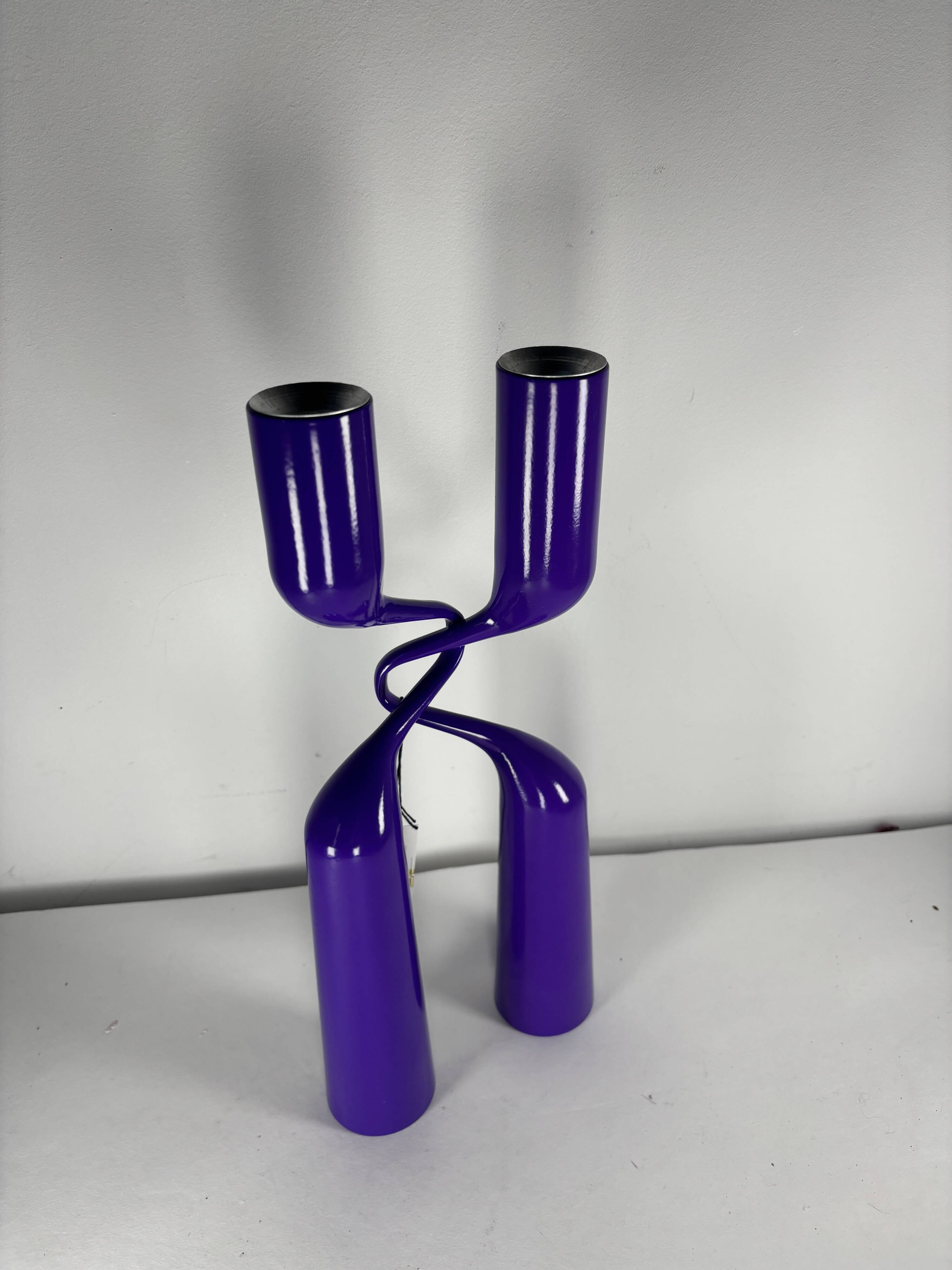 Mikaela Dörfel Pair of “Tango” design candlesticks for Menu