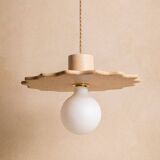 ELLA pendant light in beige concrete