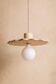 ELLA pendant light in beige concrete