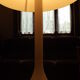 Orange 1960-70 vintage opaline drop lamp