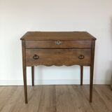 Vintage solid pine desk / writing desk