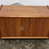 Vintage teak Hi Fi or Tv trolley