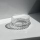small crystal glass vide poche / bowl - 1960s
