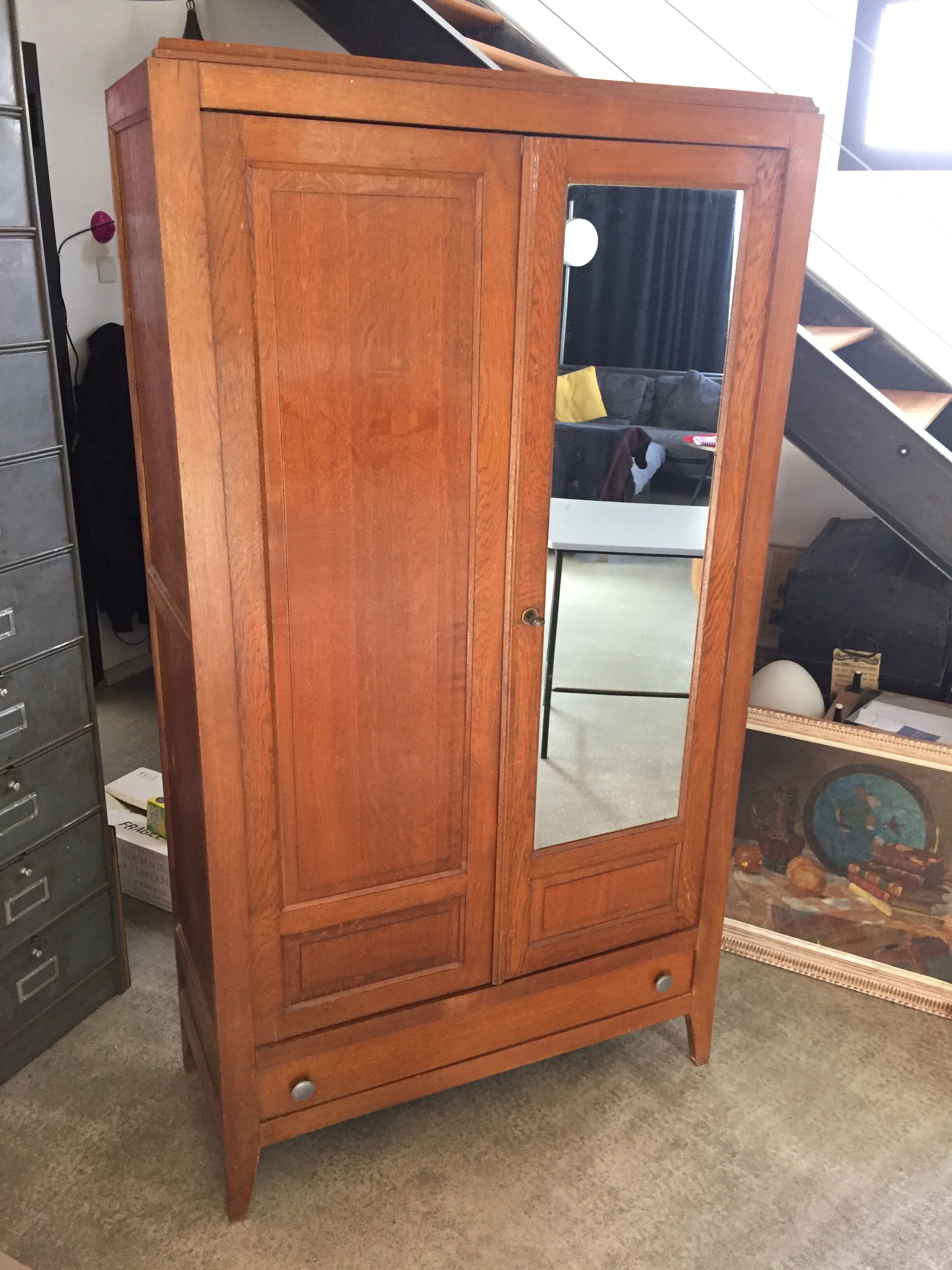 Art Deco compass cabinet