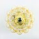 Lustre en verre bulle du milieu du siècle par Helena Tynell pour Limburg, années 1960.