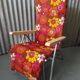 Vintage sunbed lounger