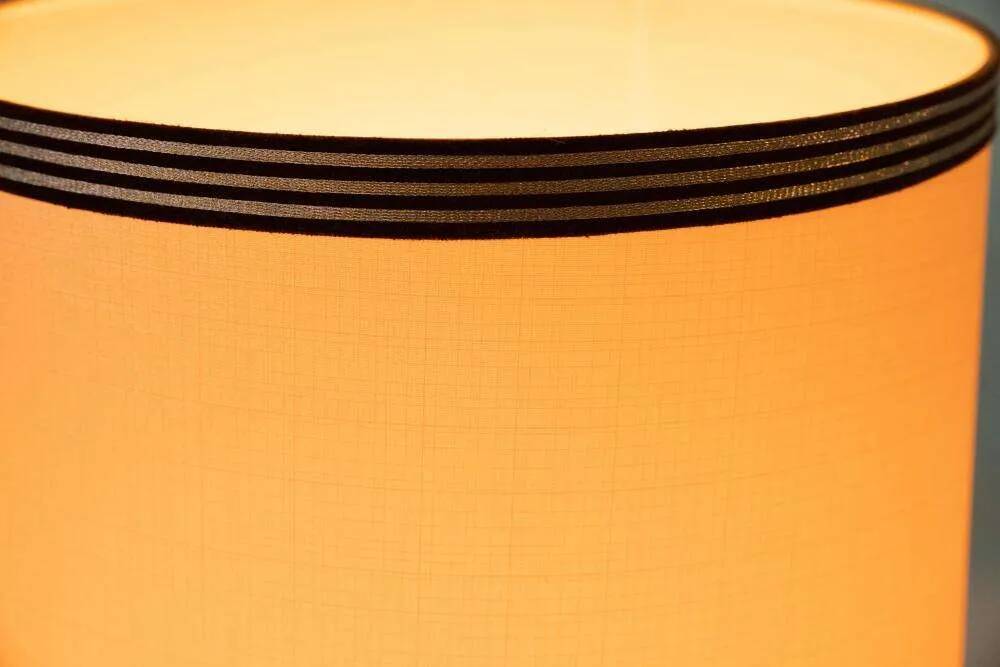 1960s bohemian table lamp, space age wooden bedside lamp