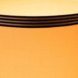 1960s bohemian table lamp, space age wooden bedside lamp