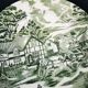 Set of 6 dessert plates English Style Lunéville