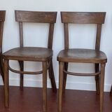 Lot de 2 chaises bistrot