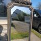 Antique mirror with pediment 168/88 cm
