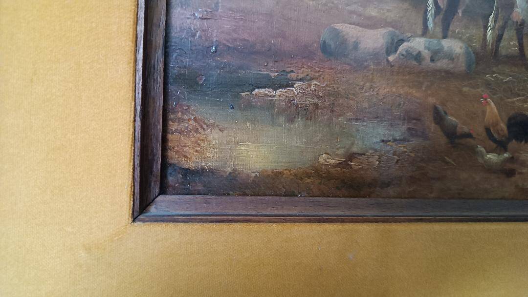 Oil on canvas English school of the 19th century