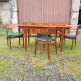 Vintage Scandinavian table, probably Danish around 1970