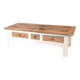 Louise - renovated solid oak coffee table