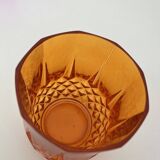 Verre en cristal d'arques vintage