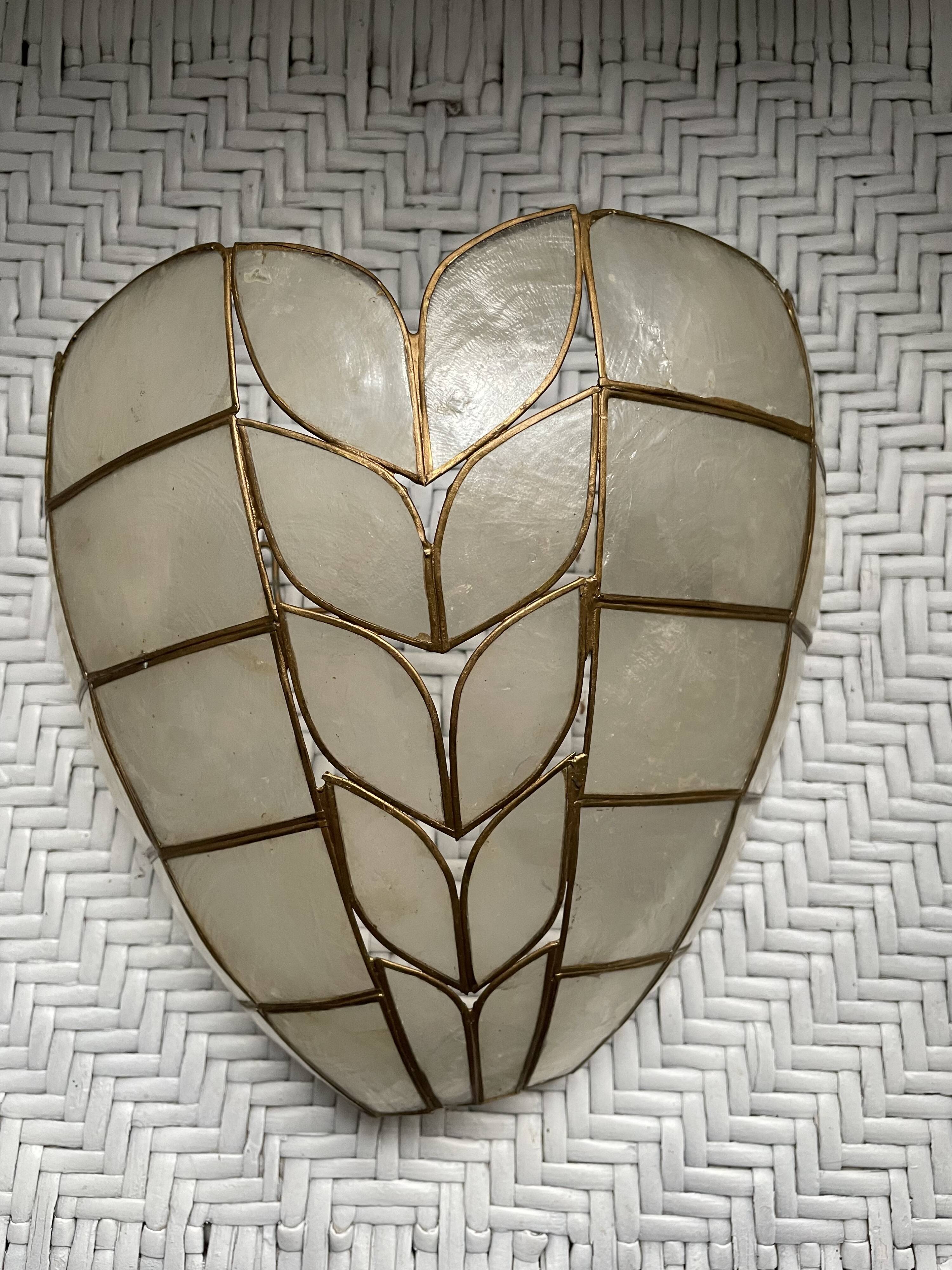 Applique en nacre vintage
