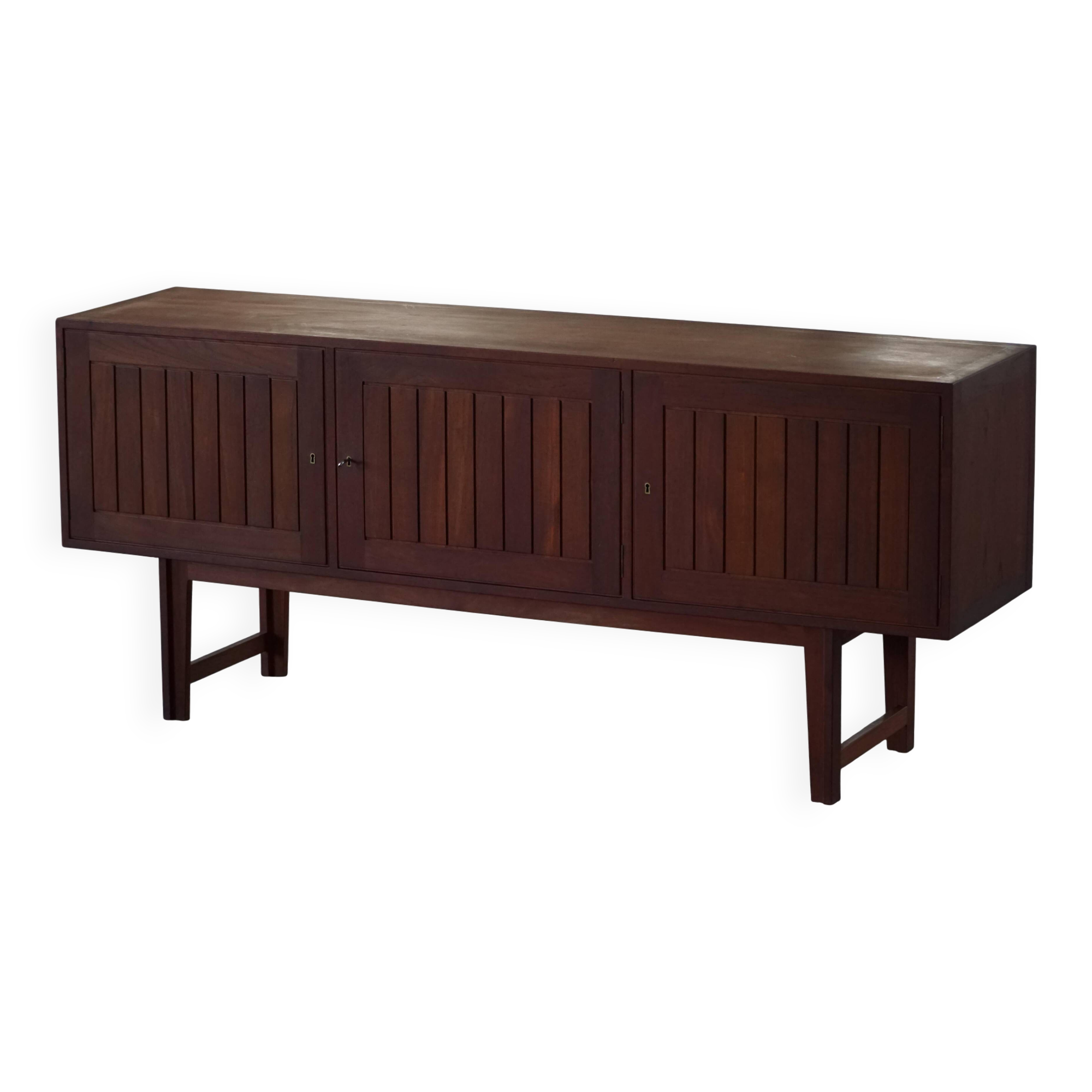 Kurt Østervig, teak buffet base, VAMO, modern Scandinavian mid-century, 1960s