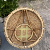 Children's rattan love seat armchairs