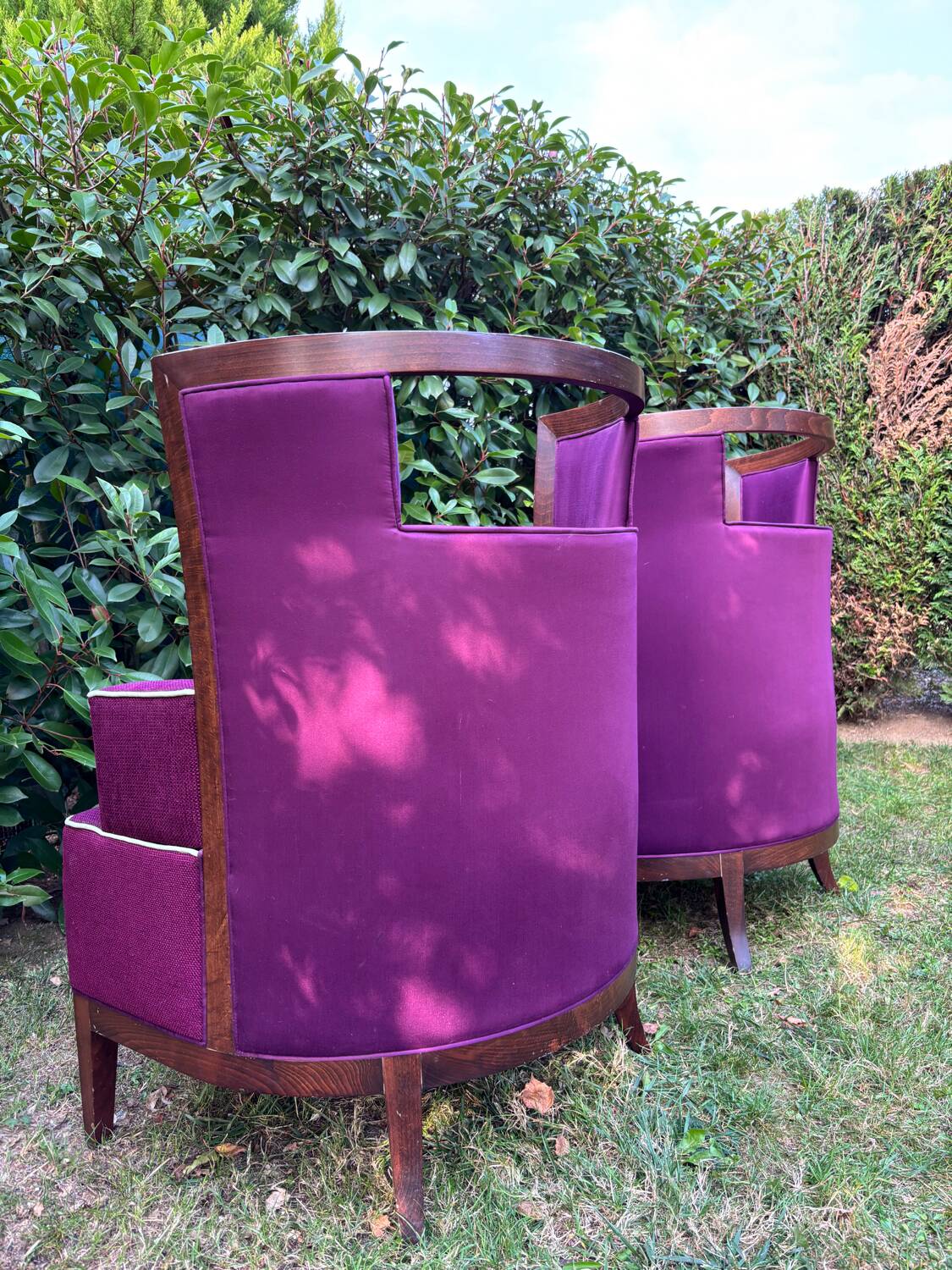 Art Deco armchairs